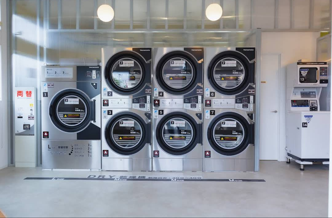 半田市コインランドリー LAUNDRY DOGPARK 大型乾燥機